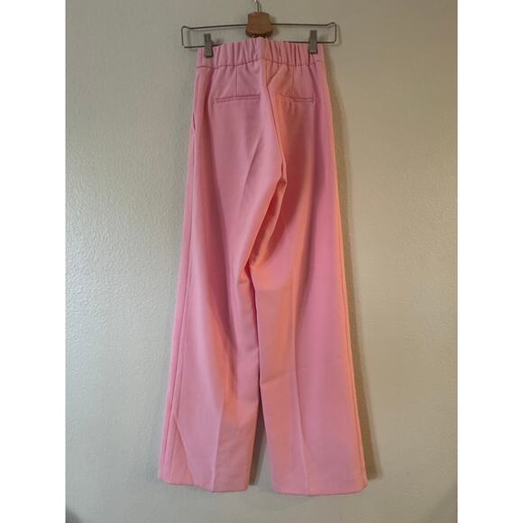 Santo Studio Wide Leg Trousers Pants Womens Size XS Pink - Picture 4 of 8